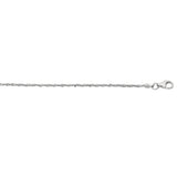 Silver 1.6mm Sparkle Chain
