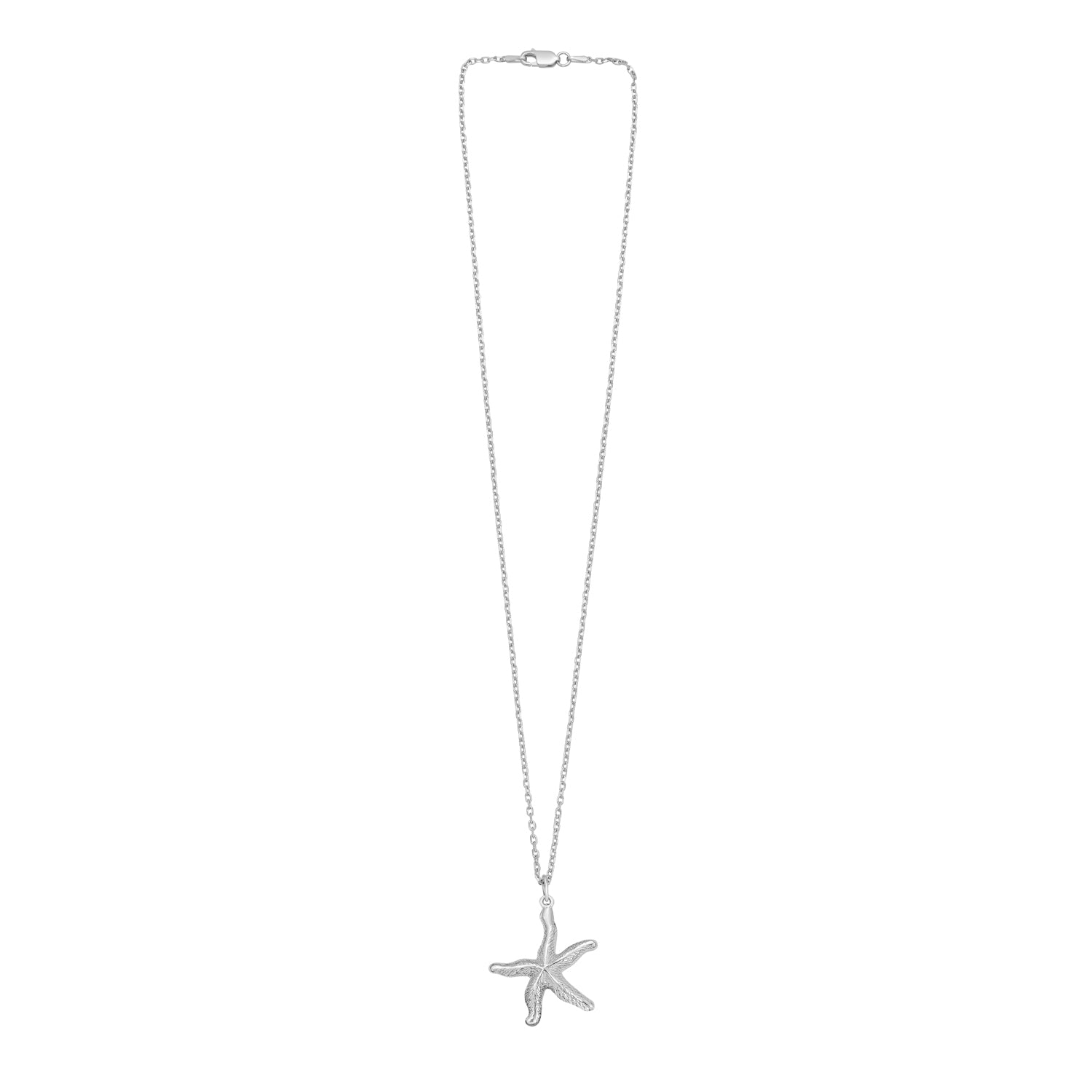 Silver Starfish Pendant