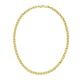 Gold Over Silver 5.6mm French Cable Chain