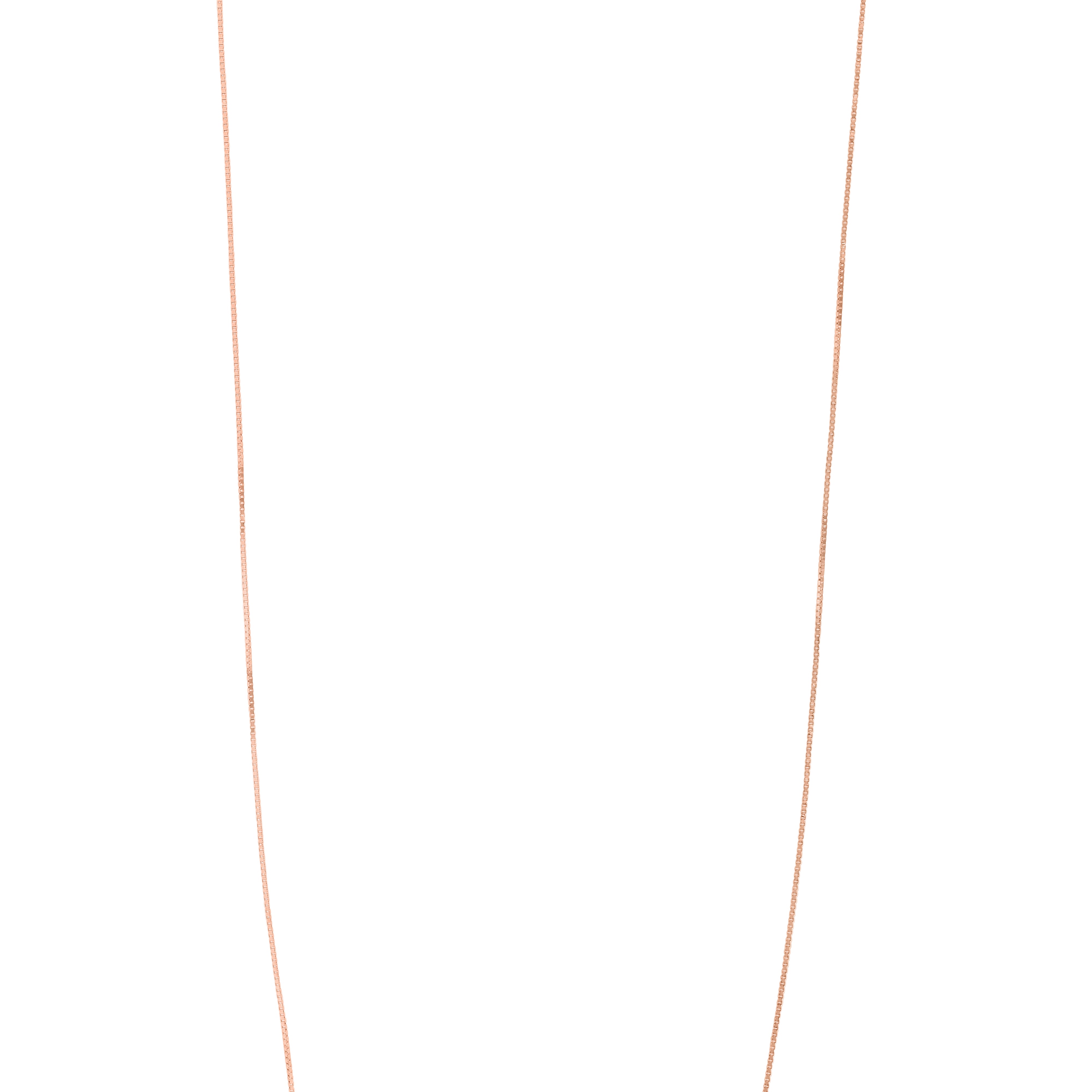 14K Gold 0.68mm Adjustable Box Chain
