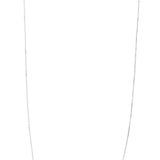 14K Gold 1.1mm Adjustable Cable Chain