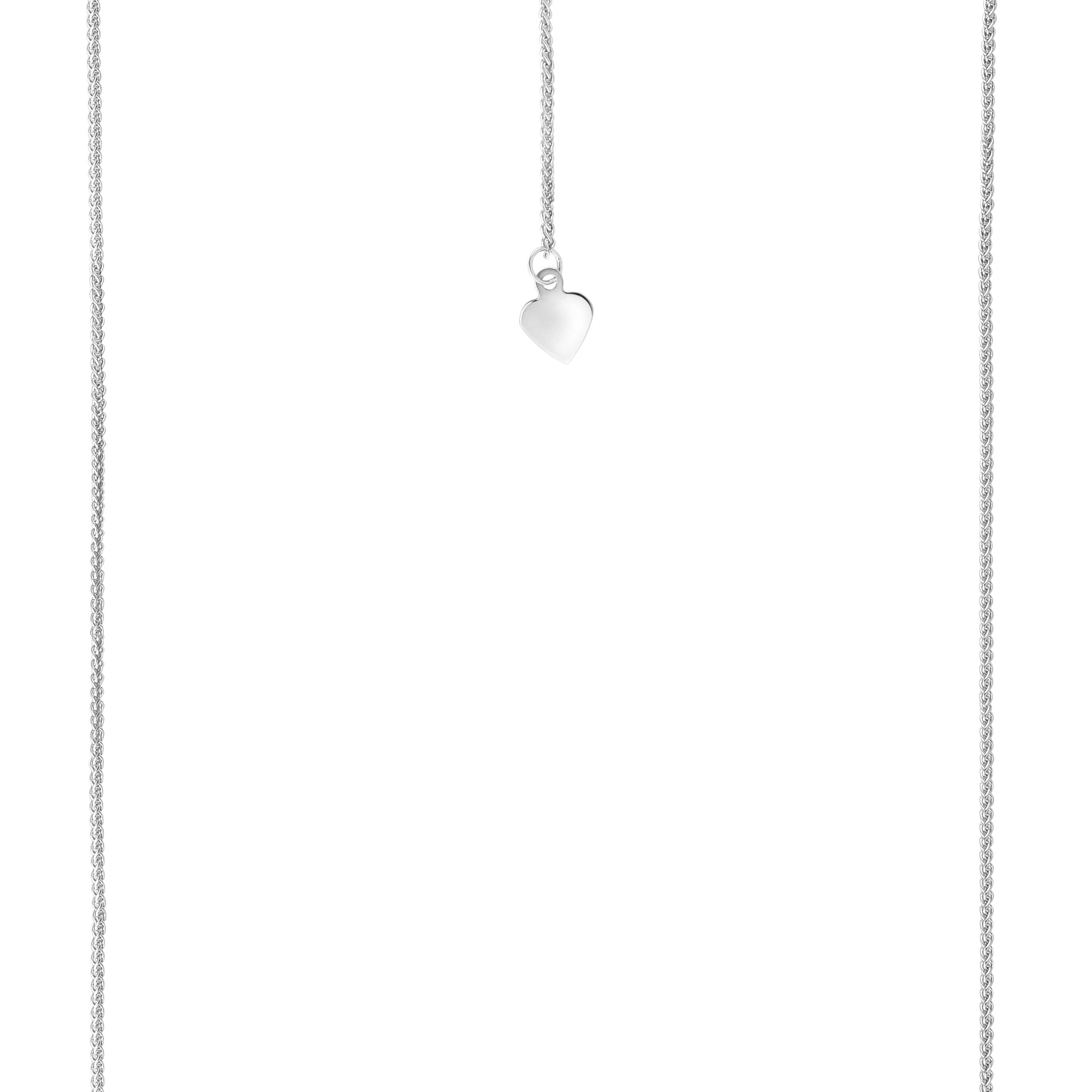 14K Gold 1mm Adjustable Wheat Chain