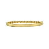 14K Oval Bangle