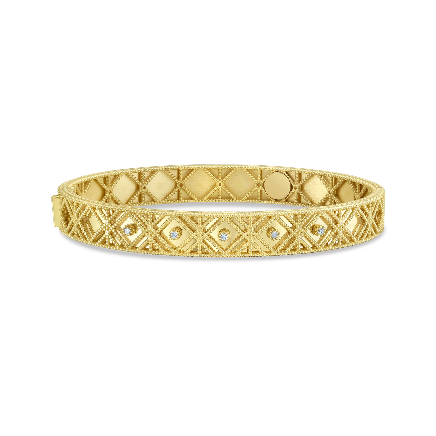 14K Diamond VannÃ¨rie Bracelet