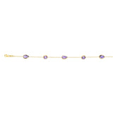 14K Gold Semi-Precious Bracelet