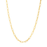 14K 4mm DiamantÃ© Paperclip Bracelet