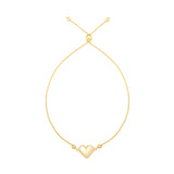14K Adjustable Horseshoe Bolo Bracelet
