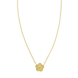 14K Radiating Flower Necklace