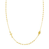 14K Rosary Necklace
