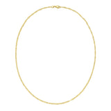 14K Large Infinity Link Necklace
