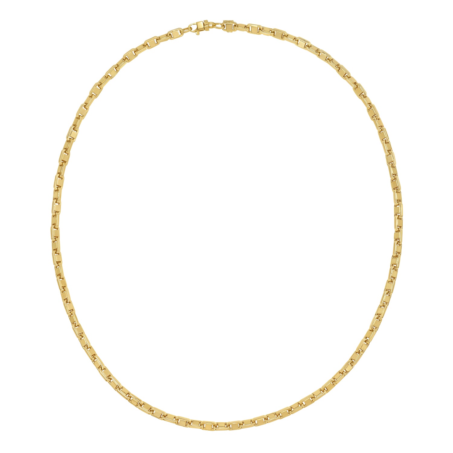 14K Alternating Mariner Necklace