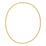 14K Alternating Mariner Necklace