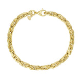 14K Byzantine Link Bracelet