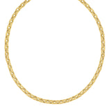 14K Mens Bold Link Necklace