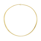 14K 3.7mm High Shine Collar Necklace