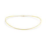 14K 1.4mm High Shine Collar Necklace