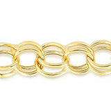 14K Gold 5.8mm Lite Charm Bracelet