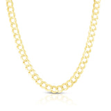 14K Gold 5.7mm Comfort Curb Chain