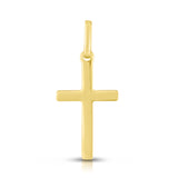 14K Gold Small Flat Cross