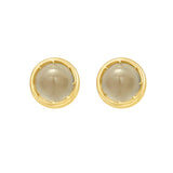14K Moonstone Birthstone Earrings