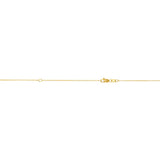 14K Gold 0.87mm Extendable Chain