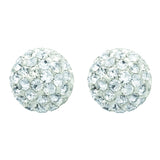 14K Gold Crystal Drop Earring