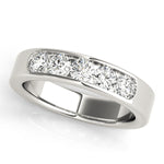 Multi-Diamond 14K Gold Wedding Ring