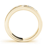 18K Yellow Gold Multi-Diamond Wedding Ring