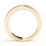 14K Yellow Gold Multi-Diamond Wedding Band