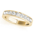 14K Yellow Gold Multi-Diamond Wedding Band