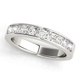 9-Diamond Round Wedding Ring