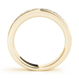 14K Yellow Gold Multi-Diamond Wedding Band