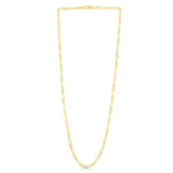 14K Gold 2.8mm Figaro Chain