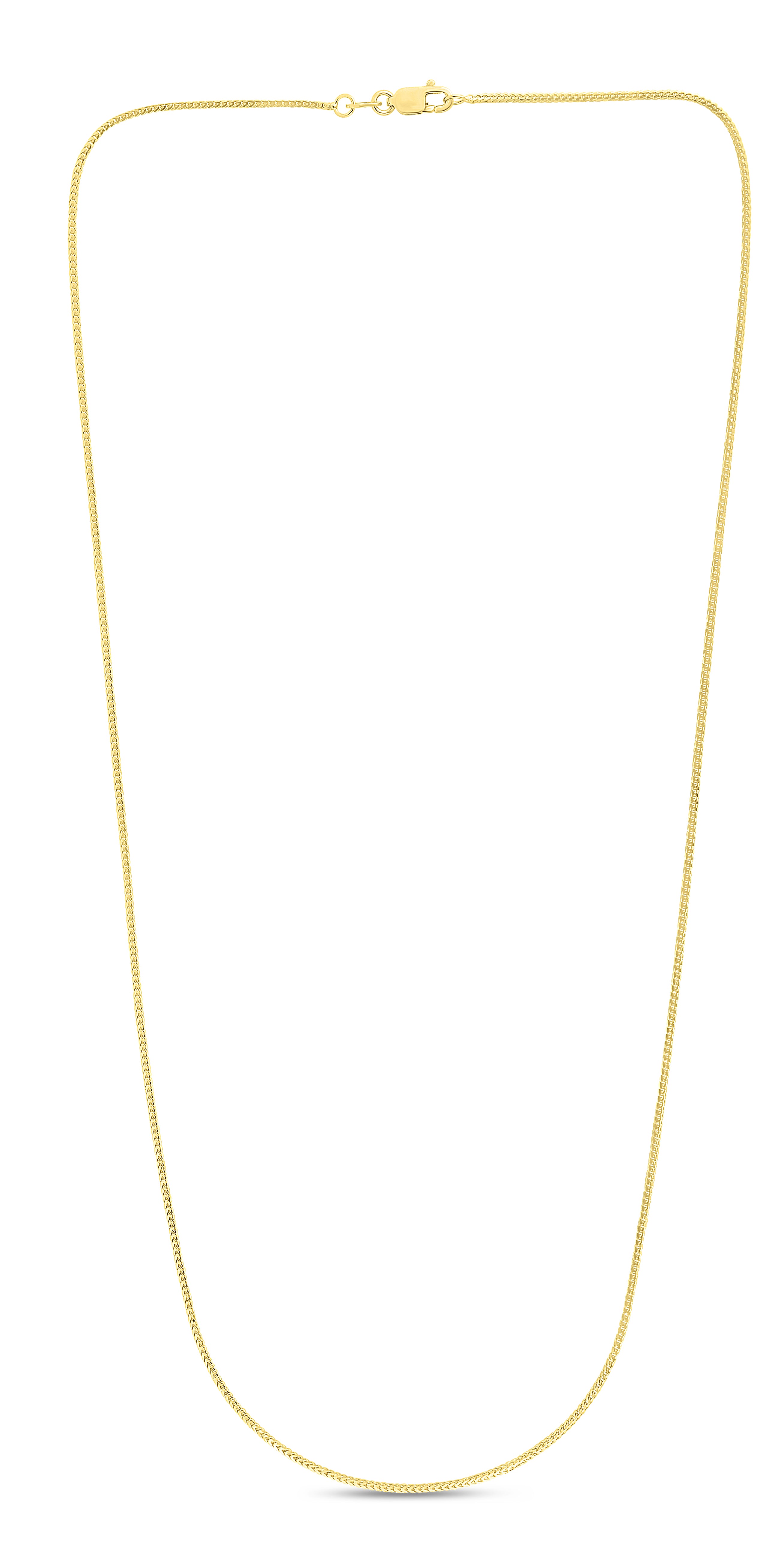 14K Gold .9mm Franco Chain
