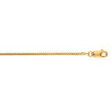 14K Gold 1.6mm Franco Chain