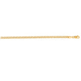 14K Gold 2.8mm Gourmette Chain