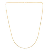14K Gold 1.9mm French Cable Chain