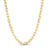 14K Gold 8.25"" 6.1mm French Cable Chain