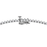 14K White Gold Lab Diamond Rivera Pendant Necklace