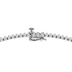 15 Carat Lab Diamond Rivera Necklace in 14K White Gold