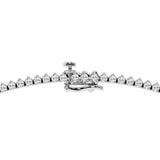 15 Carat Lab Diamond Rivera Necklace in 14K White Gold