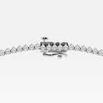 14K White Gold Lab Diamond Rivera Pendant Necklace