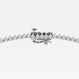 14K White Gold Lab Diamond Rivera Pendant Necklace