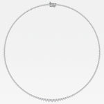 14K White Gold Lab Diamond Rivera Necklace Brilliance
