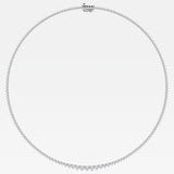 14K White Gold Lab Diamond Rivera Necklace Brilliance