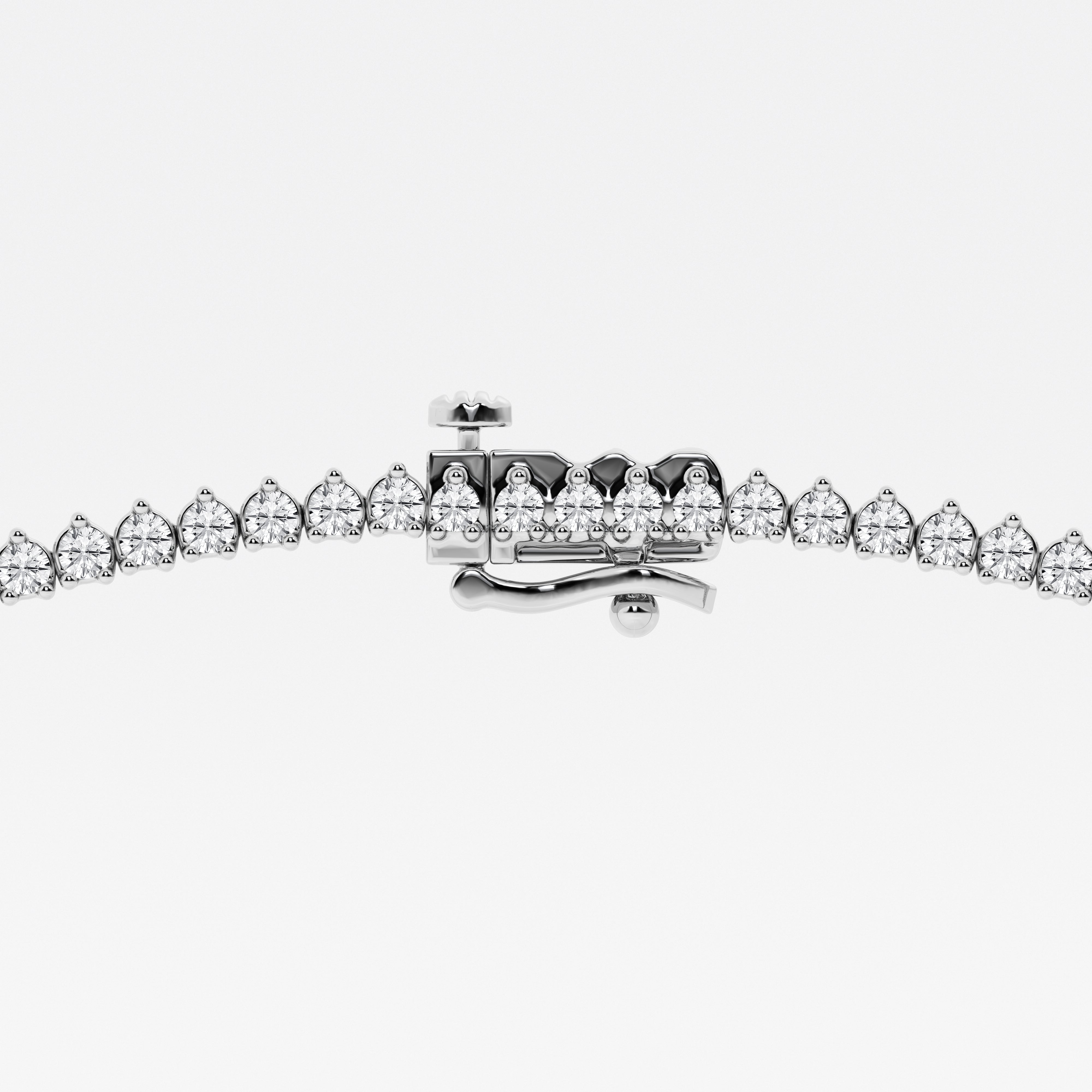 14K White Gold Lab Diamond Rivera Necklace Brilliance