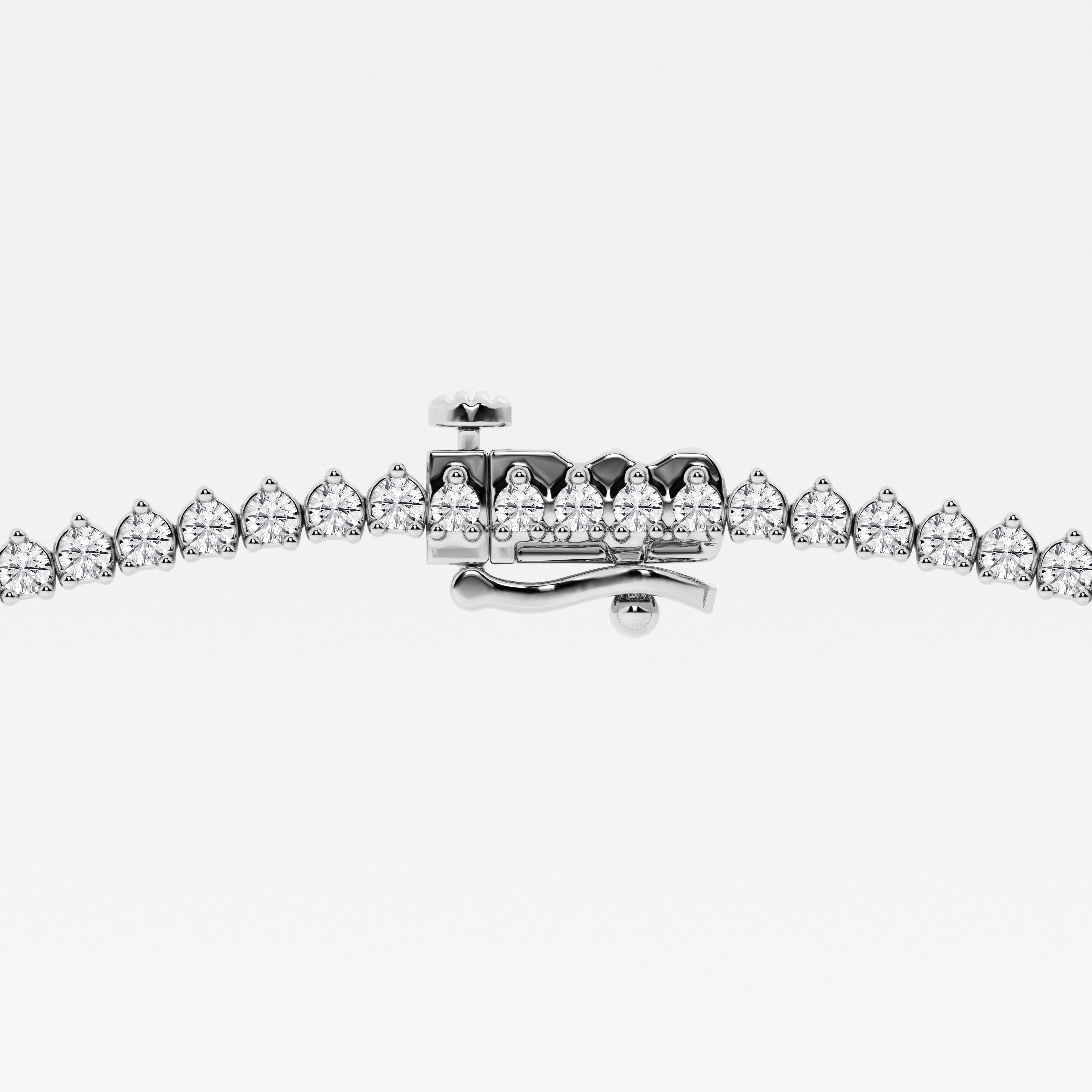 14K White Gold Lab Diamond Rivera Necklace Brilliance