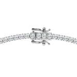 14K White Gold 10ct Lab Diamond Tennis Necklace