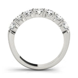 15-Stone Round Diamond Wedding Band