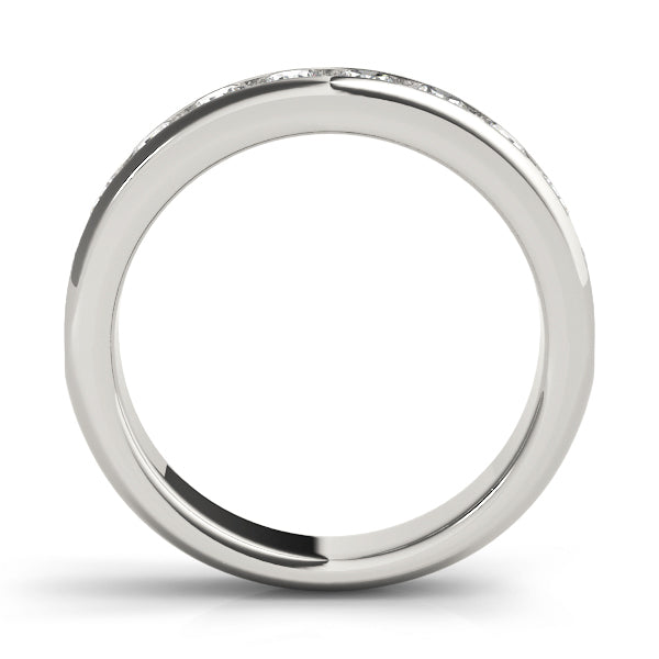 Multi-Diamond 14K Gold Wedding Ring
